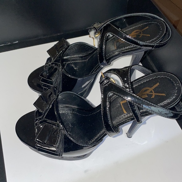 YSL Black Platforms - Picture 3 of 6